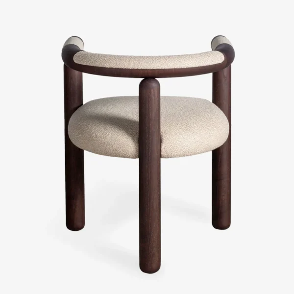 Panda Wood & Fabric Chair - Image 2