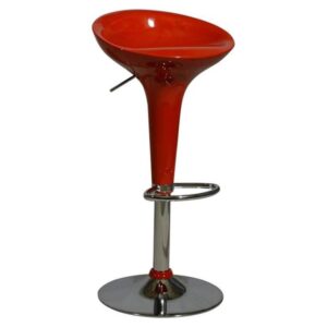Scarlet Swirl Bar Stool