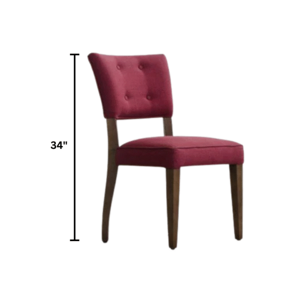 Roselle Armless Dining Chair - Image 5
