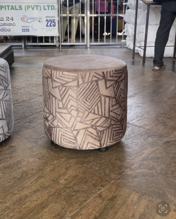 Sit Alone Wooden Ottoman seat