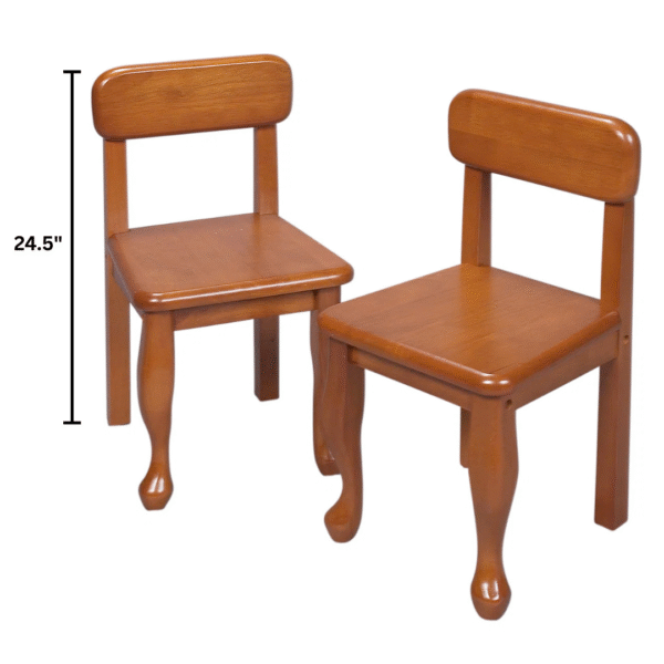 Junior Wood Desk Chair - Image 4