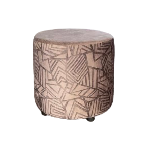Sit Alone Wooden Ottoman seat